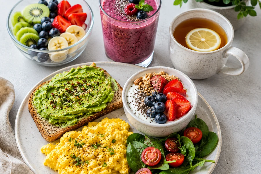 Desayunos equilibrados para la semana