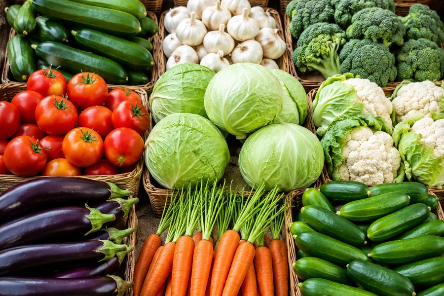 Frutas y verduras de temporada